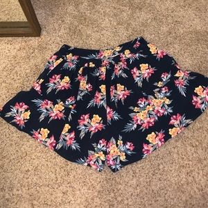 Floral Print Shorts